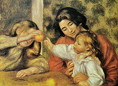 "Gabrielle, Jean et une filletteé